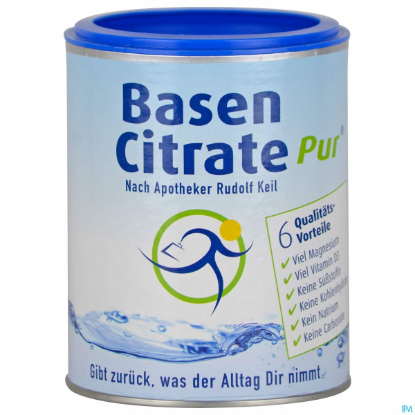 Basen Citrate/pur Nach Apotheker Rudolf Keil 216g