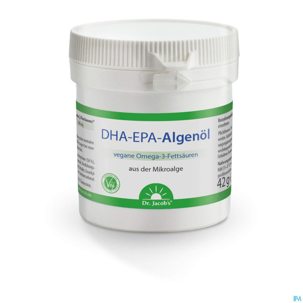 Dha Epa Algenoel Kapseln Dr.jacobs 60st