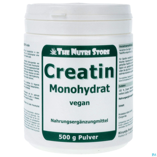 Creatin Monohydrat Pulver 100% Rein 500g