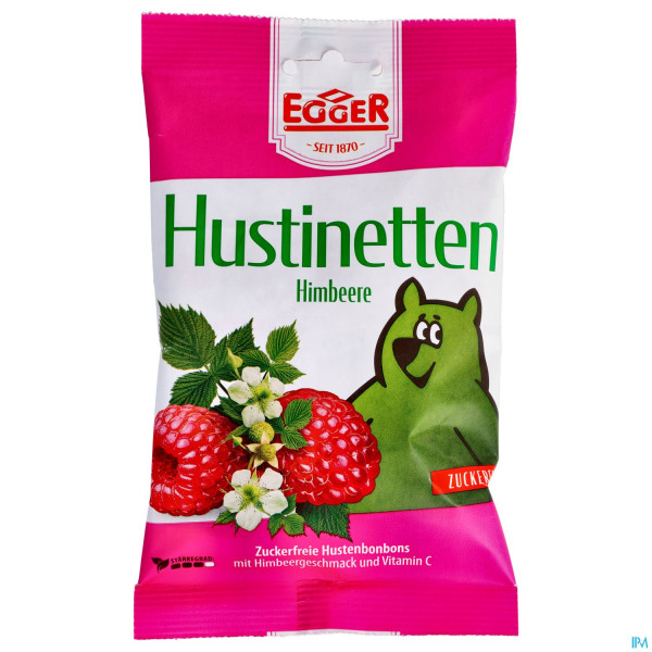 Hustinetten Himbeere Zuckerfrei Beutel 75g