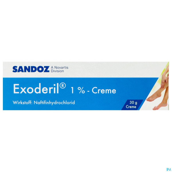 EXODERIL Creme 1% 30G