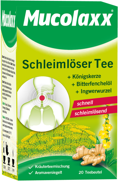 Mucolaxx® Schleimlöser Tee für Erwachsene