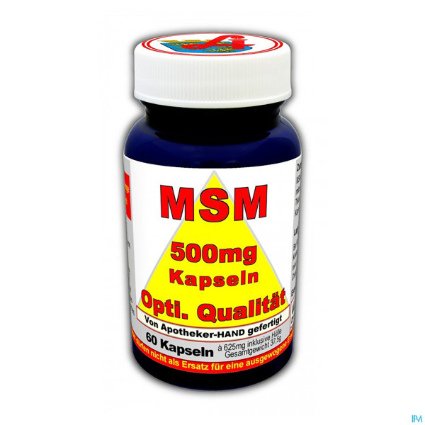 Msm Kapseln 500mg Optimal.qualitaet 60st