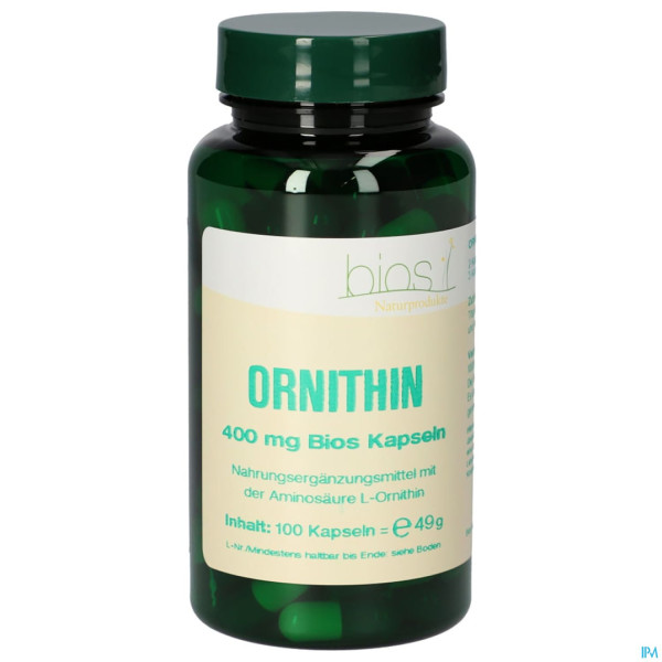 Bios Ornithin 400mg 100 Kapseln