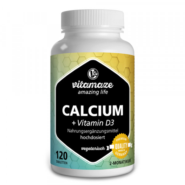 Vitamaze Calcium 300mg +Vit.D3 200IE vegetarisch